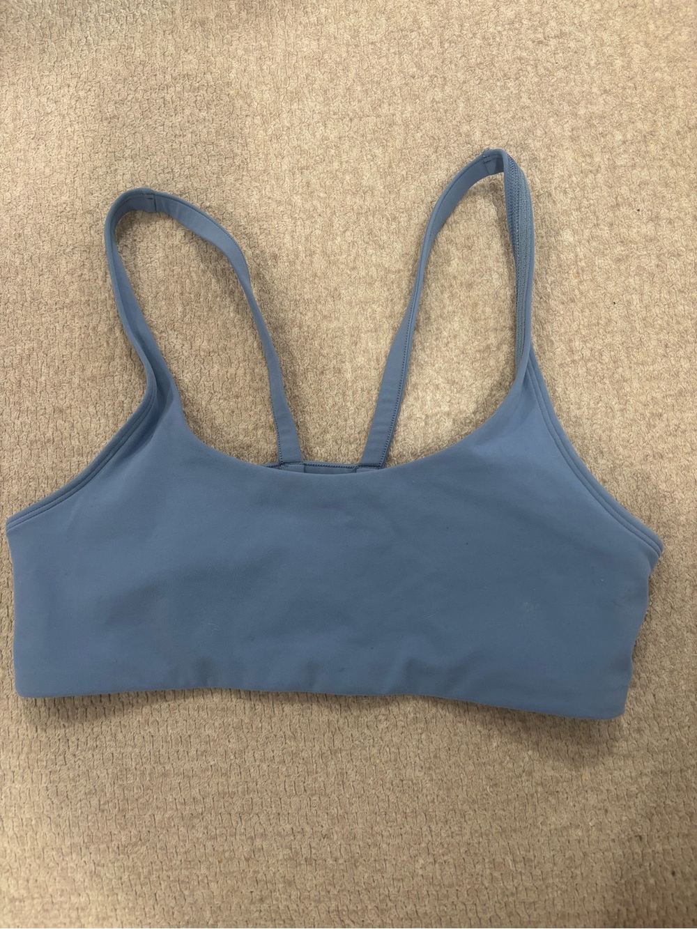 Vuori Scoop Bra in Dusty Blue